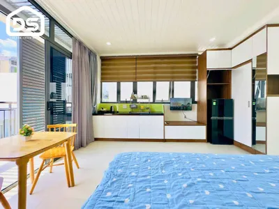 Studio Apartment for Rent in Vườn Xoài – Fully Furnished, Balcony, Mountain View