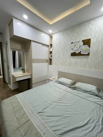 Căn hộ 2 phòng ngủ, 2 phòng tắm cho thuê ở Mường Thanh Viễn Triều – view biển và thành phố – 17.5 triệu VND/tháng