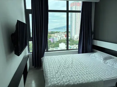 Căn hộ 2 phòng ngủ cho thuê – Nhìn ra biển, trung tâm thành phố – 17 triệu VND/tháng