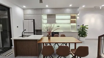 美佳区房屋出租（芽庄西部）– 270平方米，3间卧室，配家具 – 3500万越南盾/月