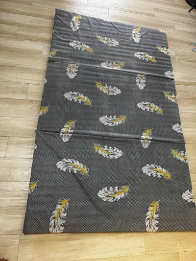 Multi-Item Lot: Stroller, Linen Basket, Mattress, Chest, Shelves, Mirror, Yoga Mat, Dumbbells, Kettlebell