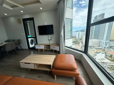 2-Bedroom Fully Furnished Apartment for Rent – HUD Building, Central Nha Trang, 18M VND/Month