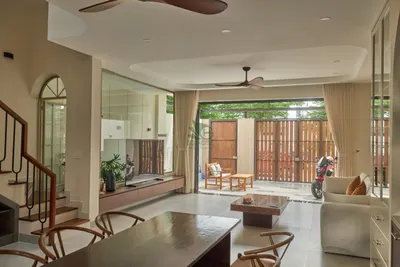 3-этажный дом в аренду – Mỹ Gia, Vĩnh Thái – 6 спален, 6 ванных, 390 м² – полностью меблирован – 50 млн донгов/месяц