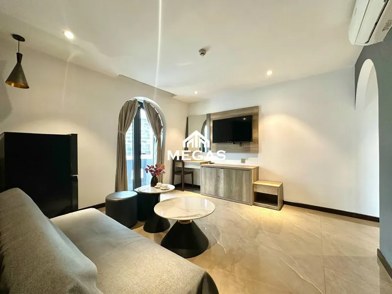 1-Bedroom Apartment for Rent – An Viên, Nha Trang – Fully Furnished with Balcony – 12M VND/Month