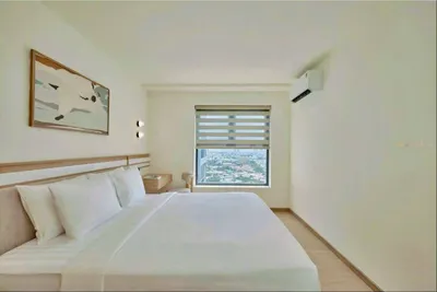HUD CCU01 Phuoc Long 아파트 임대 – 90 m², 3 침실, 완전 가구완비, 강 전망, 월 2000만 VND