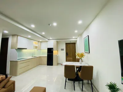 2-Bedroom Apartment for Rent – CCU01 HUD Building, Phước Long, Nha Trang – 2 Bathrooms, Fully Furnished – 12M VND/Month