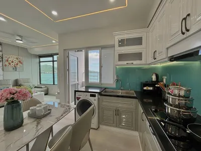 Cho thuê căn hộ góc 2 phòng ngủ – View thành phố & biển – Tổ hợp OC1B – 26 triệu VND/tháng