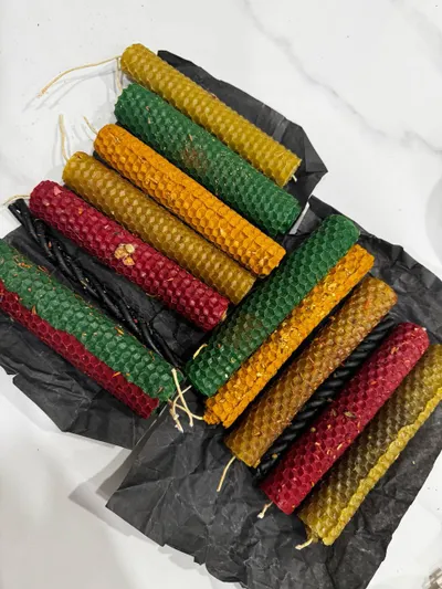 Beeswax Candle-Making Workshop – Intention Candles, Herbs & Activation Techniques