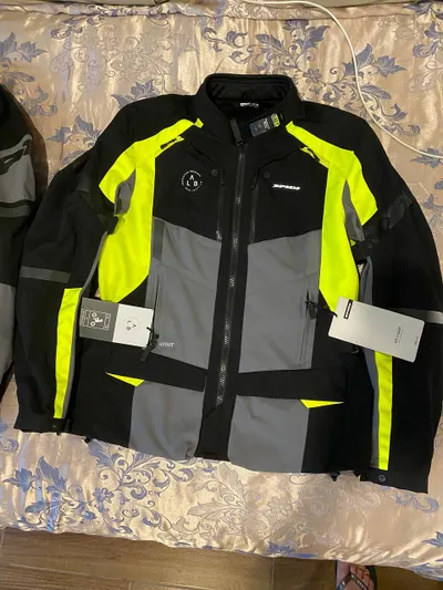 Мотокуртка Spidi 4 Season Evo H2Out – Black/Yellow, броня Level 2, новая – 7 млн VND