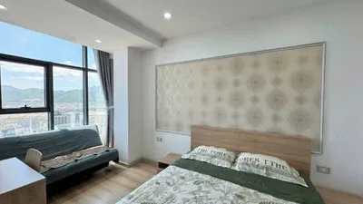 Căn hộ 1 phòng ngủ cho thuê tại Mường Thanh 60 – Tầng 38 – Nhìn biển và thành phố – 13 triệu/tháng