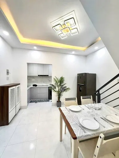 2-Bedroom House for Rent in Vĩnh Phước – 2 Floors, Garden, Near Hòn Chồng Beach – 13,000,000 VND/Month