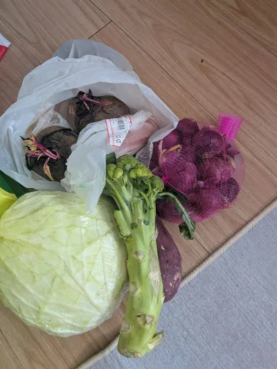 Free Vegetables from Oceanus