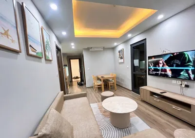 Modern 2-Bedroom Apartment with Sea View – HUD Building – Central Nha Trang – 18M VND/Month