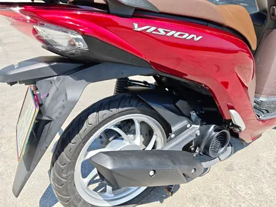 혼다 Vision 2025, 주행거리 6,300km, 보증 상태, LED 헤드라이트 – 2500만 VND