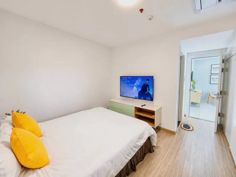 2-Bedroom Spacious Apartment for Rent – D'Qua Residence – Phan Chu Trinh – 20M VND/Month