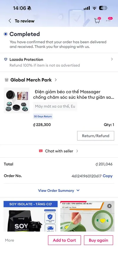 Máy Massage Bán – Tình Trạng Tốt – 50K VND