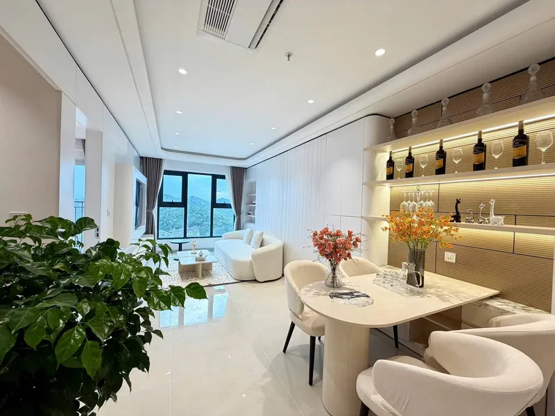 Căn Hộ Cao Cấp 2 Phòng Ngủ Cho Thuê — Oceanus OC3, Nha Trang — 72 m², Mới, Tầm Nhìn Thành Phố & Núi — 24 Triệu VND/Tháng