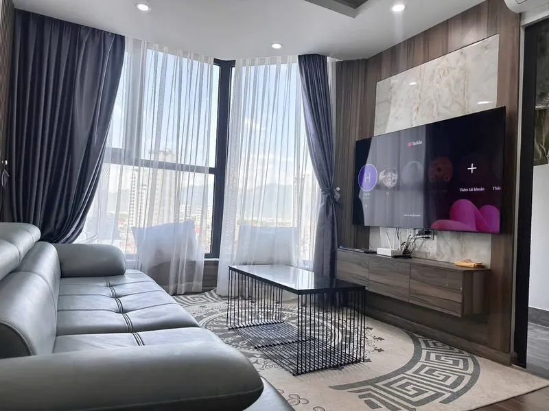 2-Bedroom Corner Apartment for Rent – HUD Building, Nha Trang City Centre