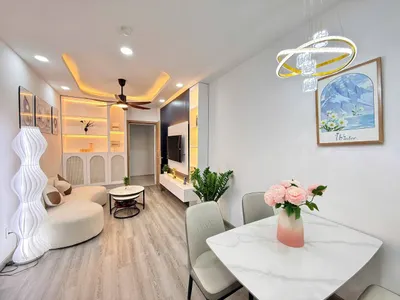 Cho thuê căn hộ 2 phòng ngủ hiện đại – OC2B, phía Bắc Nha Trang – Đầy đủ nội thất – 18 triệu VND/tháng