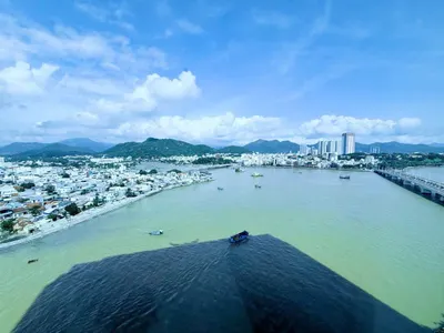 Căn hộ 2 phòng ngủ với tầm nhìn toàn cảnh biển và núi — Muong Thanh (04 Tran Phu)