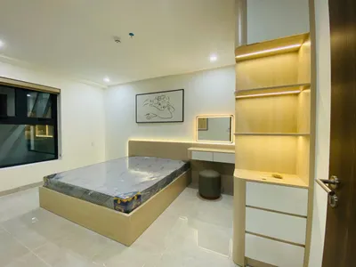 2-Bedroom Apartment for Rent – CCU01 HUD Building, Phước Long, Nha Trang – 2 Bathrooms, Fully Furnished – 12M VND/Month