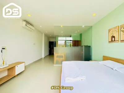 Hạ Quang 2 스튜디오 아파트 — 발코니가 있는 1층