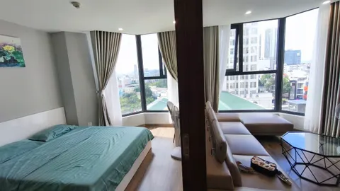 2-Bedroom, 2-Bathroom Apartment for Rent in Hud Building – Nguyễn Thiện Thuật Street – 17,000,000 VND/Month