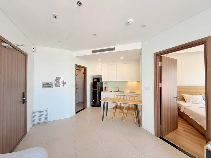 1卧室公寓出租 – Scenia Bay，芽庄北部 – 海景、游泳池 – 1450万越南盾/月 — 4/10