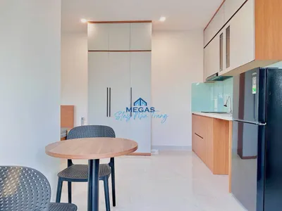 Fully Furnished Modern Studio with South-Facing Balcony, An Binh Tan – 7M VND/Month