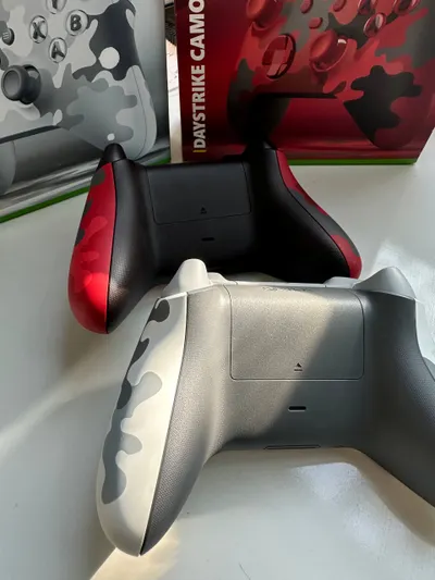 정품 Xbox Wireless Controller – Arctic Camo 및 Red Camo – 정품 박스