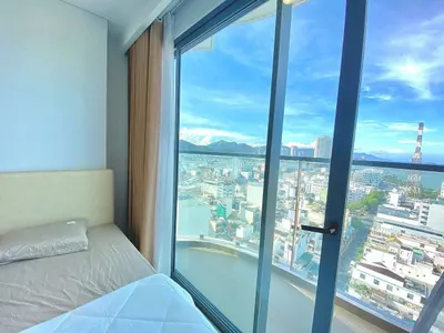 Căn hộ 2 phòng ngủ cho thuê – Marina Suites, trung tâm Nha Trang – view biển – 24 triệu VND/tháng