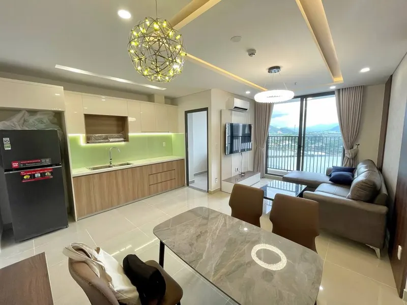2-Bedroom Apartment in CT2 VCN Phuoc Long, South Nha Trang – 72 m², Fully Furnished — 3/8