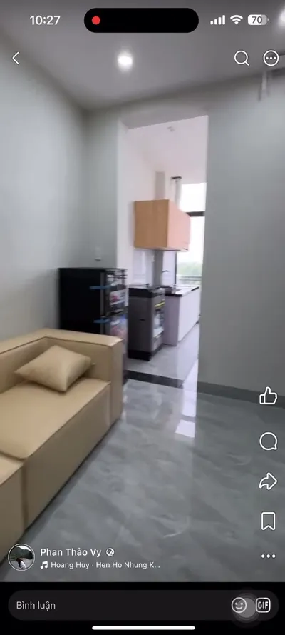 1-Bedroom Apartment for Rent – Võ Chí Công, Near Khue Dong Bridge – 7.5M VND/Month