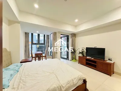 Furnished 1-Bedroom Apartment with Balcony, Sea View, Central Nha Trang – 8M VND/Month