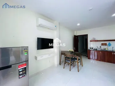 2-Bedroom Furnished Studio Apartment with Balcony – 8M VND/Month near Beach