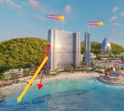 Libera Nha Trang 해변 뷰 스튜디오 아파트 판매 – The Sanhome 1 타워
