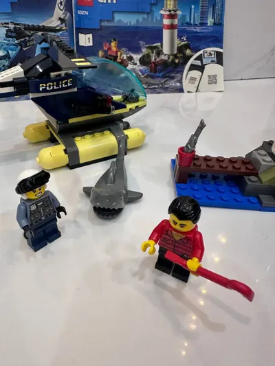 Lego City 60274 – Bộ hoàn chỉnh với hướng dẫn – không có hộp – lắp ráp