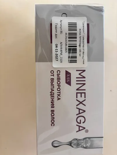 Minexaga Hair Loss Serum (Minoxidil-Based)