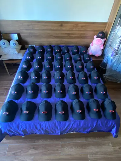 Oakley Tincan Cap – Black/Red – 사이즈 L/XL