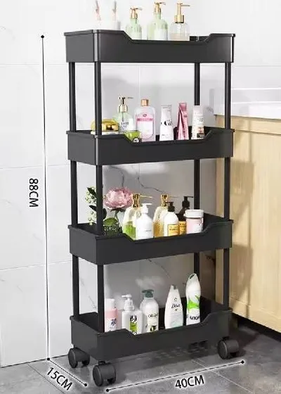 美容院设备和家具 – 按摩床、吧台凳、环形灯、置物架