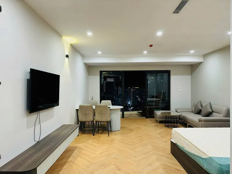 Studio Apartment with Sea View in Gold Coast, Nha Trang – 57m², Fully Furnished Luxury, 17M VND/Month — 7/8