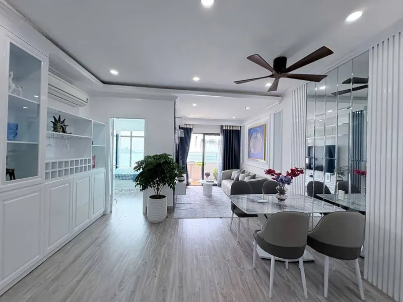 Căn hộ 2 phòng ngủ được trang bị đầy đủ tại Mường Thanh Oceanus – tầm nhìn biển – 19 triệu VND/tháng — 4/5