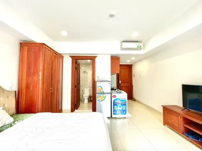 Studio Apartment for Rent – Central Nha Trang – 40 m² – 3 Minutes to Beach – 8M VND/Month