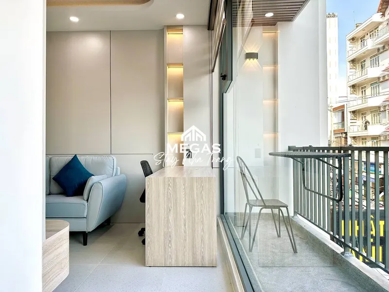 1-Bedroom Apartment with 2 Balconies, Near Beach, Elite District – South Nha Trang – 16 Million VND/Month — 4/5