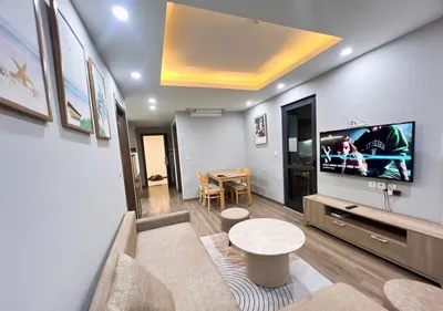 Modern 2-Bedroom Apartment with Sea View – HUD Building – Central Nha Trang – 18M VND/Month