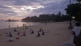 Rain at Nha Trang's North Beach – August 23 Morning