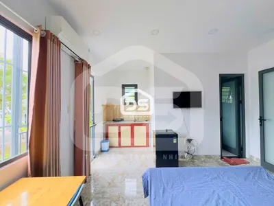Nha Trang Ha Quang地区带阳台的开间公寓出租 – 5,000,000 VND/月