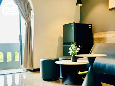 1-Bedroom Apartment for Rent – South Nha Trang – 45 m² – 3 Balconies – 5 Minutes to Beach – 12M VND/Month