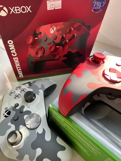 정품 Xbox Wireless Controller – Arctic Camo 및 Red Camo – 정품 박스