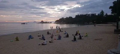 Rain at Nha Trang's North Beach – August 23 Morning